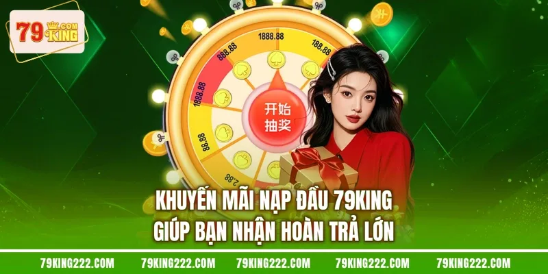 Khuyến mãi nạp đầu 79KING giúp bạn nhận hoàn trả lớn